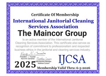 Maincor Group Certification & awards for vacation rental cleaning services